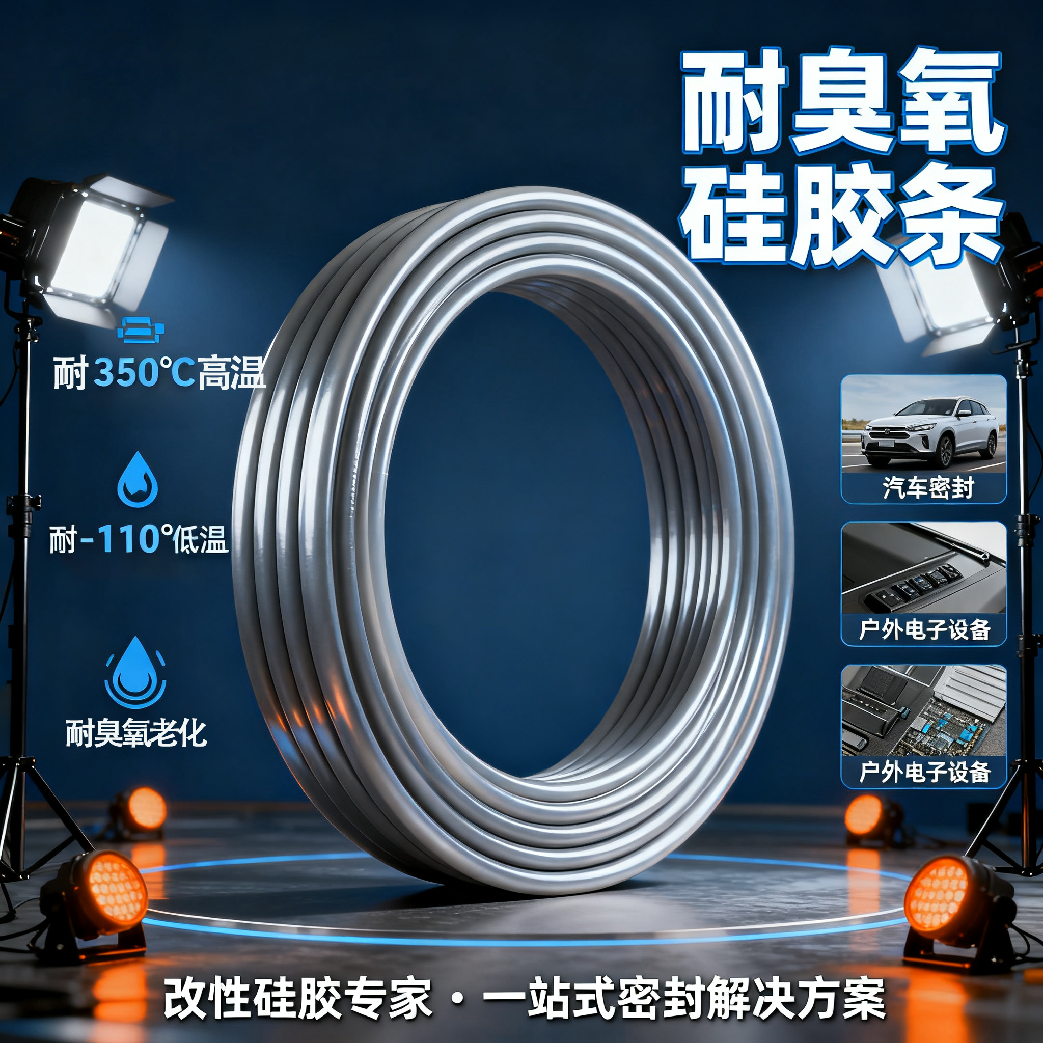 耐臭氧（yǎng）矽膠條